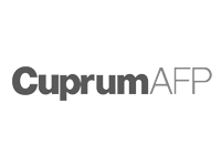 Logo CuprumAFP en Escala de Grises