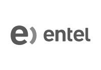 Logo Entel en Escala de Grises