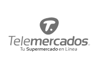 Logo Telemercados en Escala de Grises